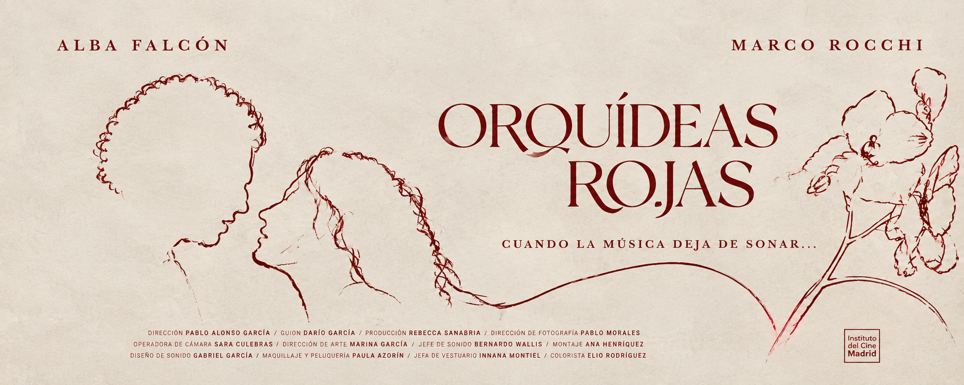 Orquídeas rojas